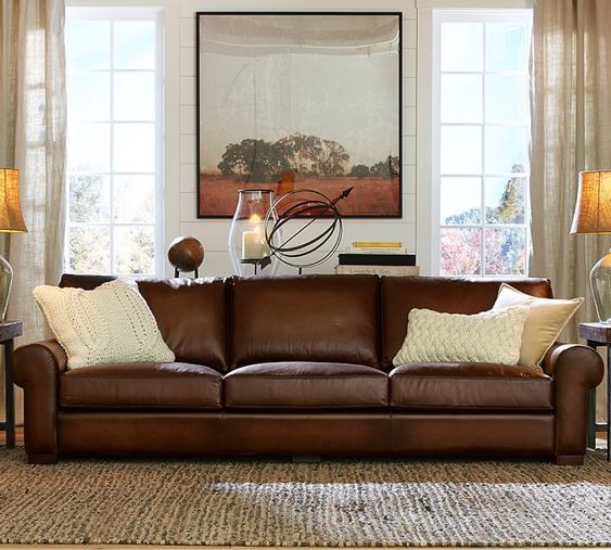 1 Leather Sofa Manufacturers India, Best Pottery Barn Leather Sofa